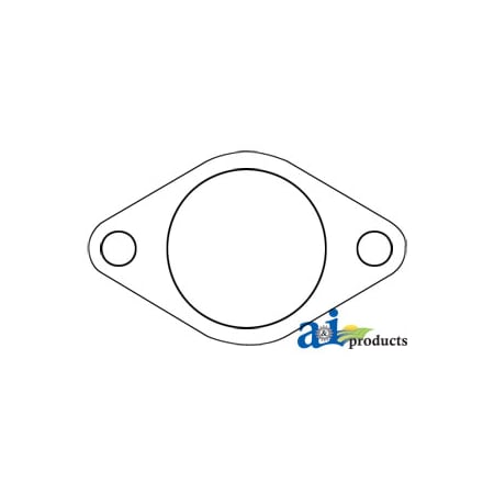 A & I Products Gasket, Exhaust Flange 4" x5" x1" A-NAA55232A